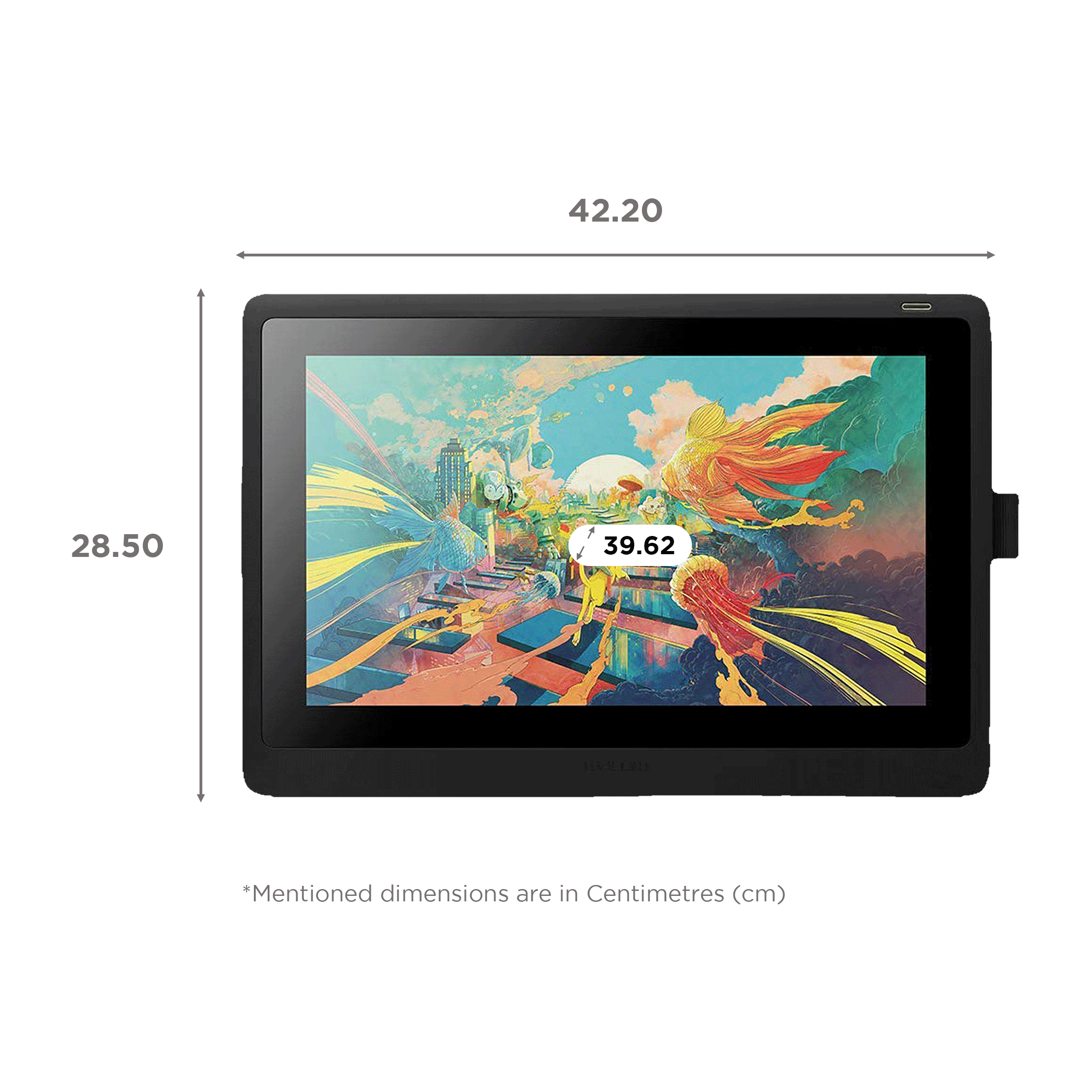 Buy Wacom Cintiq 16 Graphics Tablet (15.6 Inch, Black) Online – Croma